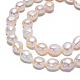 Natural Baroque Pearl Keshi Pearl Beads Strands US-X-PEAR-S012-68-4
