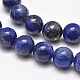 Natural Lapis Lazuli Round Bead Strands US-G-E262-01-10mm-3