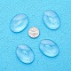 Transparent Clear Glass Flat Back Cabochons US-GGLA-TA0001-02-40x30-2