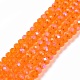 Electroplate Glass Beads Strands US-EGLA-A034-T8mm-L07-1