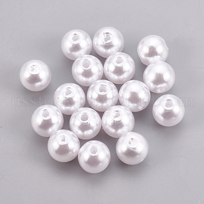 ABS Plastic Imitation Pearl Beads US-KY-G009-14mm-03-1