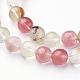 Tigerskin Glass Beads US-GSR8mmY-1-2