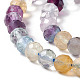 Natural Fluorite Beads Strands US-G-F717-10-4