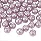 Pearlized Glass Pearl Round Beads US-HY-PH0001-8mm-046-2
