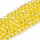 Electroplate Glass Beads Strands US-EGLA-A034-T8mm-B20-1