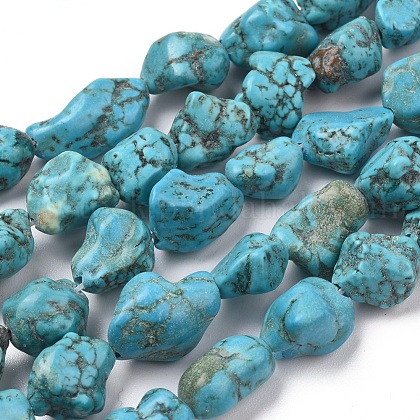 Natural Magnesite Beads Strands US-G-I263-02-1