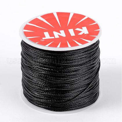 Round Waxed Polyester Cords US-YC-K002-0.5mm-20-1