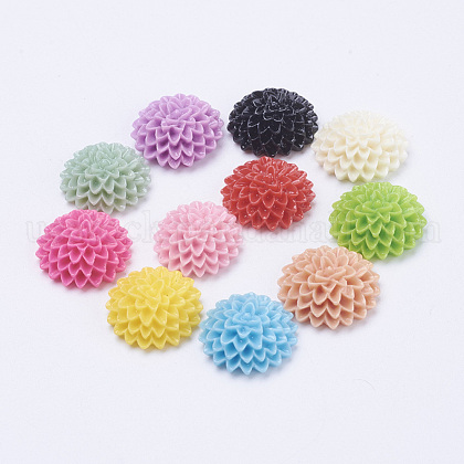 Opaque Resin Cabochons US-CRES-R021-M-1