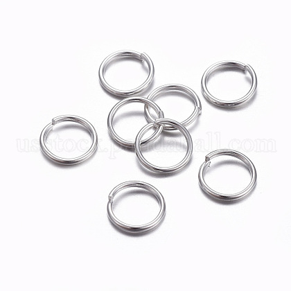 304 Stainless Steel Jump Rings US-STAS-E464-09L-S-1