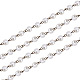 Handmade Glass Pearl Beads Chains US-AJEW-PH00489-02-1