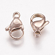 Ion Plating(IP) 304 Stainless Steel Lobster Claw Clasps US-STAS-P185-11-RG-2