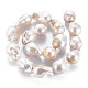 Natural Baroque Pearl Keshi Pearl Beads Strands US-PEAR-S019-04B-3