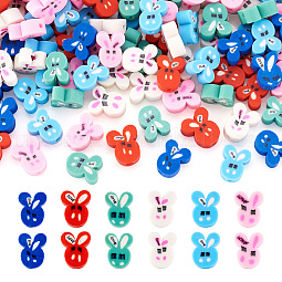 200Pcs Handmade Polymer Clay Beads US-CLAY-TA0001-45B