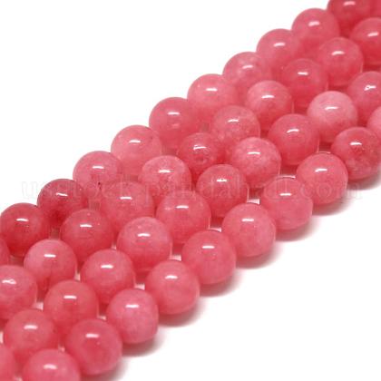 Natural Chalcedony Beads Strands US-G-S333-8mm-007-1