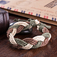 Unisex Adjustable Braided Leather Cord Bracelets US-BJEW-BB15532-6