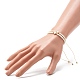 Adjustable Nylon Thread Braided Bead Bracelets Set US-BJEW-JB06450-6