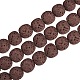 Synthetical Lava Rock Bead Strands US-G-PH0022-01-2
