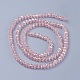 Electroplate Glass Beads Strands US-EGLA-D020-4x3mm-32-2