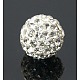 Polymer Clay Grade A Crystal Rhinestone Pave Disco Ball Beads US-X-RB-H258-10MM-001-1
