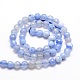 Faceted Natural Agate Round Beads Strands US-G-E319A-6mm-03-2