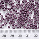 6/0 Baking Paint Glass Round Seed Beads US-SEED-S036-01C-18-3