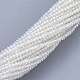 Electroplate Glass Beads Strands US-EGLA-F149-AB-01-2