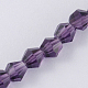 Imitation Austrian Crystal 5301 Bicone Beads US-GLAA-S026-6mm-03-1