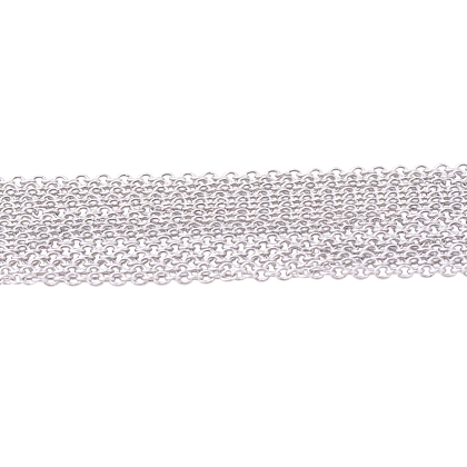 PandaHall Elite 304 Stainless Steel Cable Chains US-CHS-PH0001-02-1