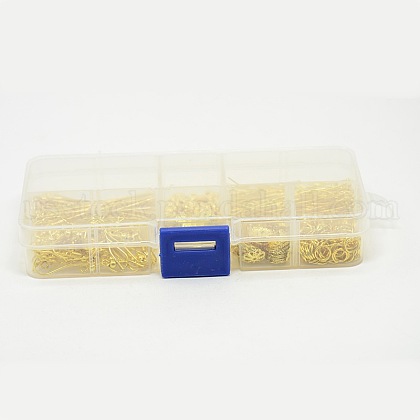 1 Box Golden Jewelry Findings US-DIY-X0092-B-1