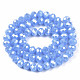 Electroplate Glass Beads Strands US-EGLA-A034-J6mm-A02-3