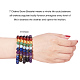 SUNNYCLUE Natural Gemstone Beads Stretch Bracelets US-BJEW-SC0001-01-2