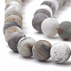 Natural Bamboo Leaf Agate Beads Strands US-G-T106-026-2