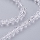 Imitation Austrian Crystal 5301 Bicone Beads US-GLAA-S026-07-3