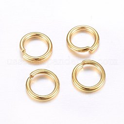 304 Stainless Steel Open Jump Rings US-STAS-O098-02G-12
