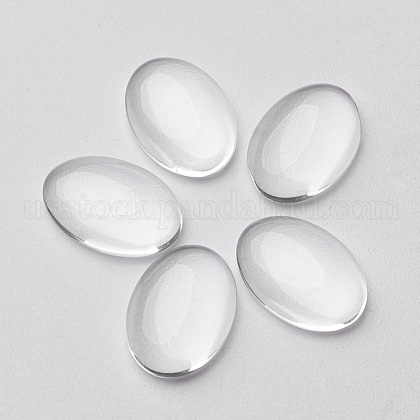 Transparent Glass Cabochons US-GGLA-G010-1