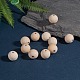 Natural Unfinished Wood Beads US-WOOD-S651-20mm-LF-4