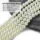 Eco-Friendly  Dyed Glass Pearl Round Beads Strands US-HY-A002-8mm-RB011-3