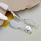 Fashionable Brass Slipper Link Bracelets For Women US-BJEW-BB12526-3