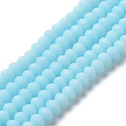 Glass Beads Strands US-EGLA-A034-P6mm-MD06