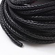 Braided Leather Cord US-WL-F009-B02-5mm-2