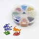Mixed Color 6/0 Glass Seed Beads US-SEED-X0004-B-6