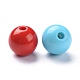 Solid Chunky Acrylic Ball Beads US-SACR-R812-10mm-M-5