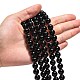 Synthetic Black Stone Beads Strands US-G-G088-10mm-5