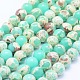Synthetic Imperial Jasper Beads Strands US-G-F531-6mm-H09-1