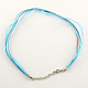 Multi-strand Necklace Cord for Jewelry Making US-NJEW-R218-M-2