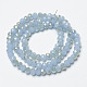 Electroplate Glass Beads Strands US-EGLA-A034-J10mm-H06-2