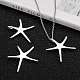 Brass Starfish/Sea Stars Pendants US-KK-BB11654-5