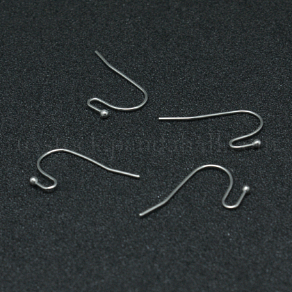 316 Surgical Stainless Steel Earring Hooks US-STAS-I045-03-1