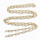 Vacuum Plating 304 Stainless Steel Paperclip Chains US-CHS-S006-JN957-2-3