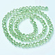 Electroplate Glass Beads Strands US-EGLA-A034-T4mm-B17-2